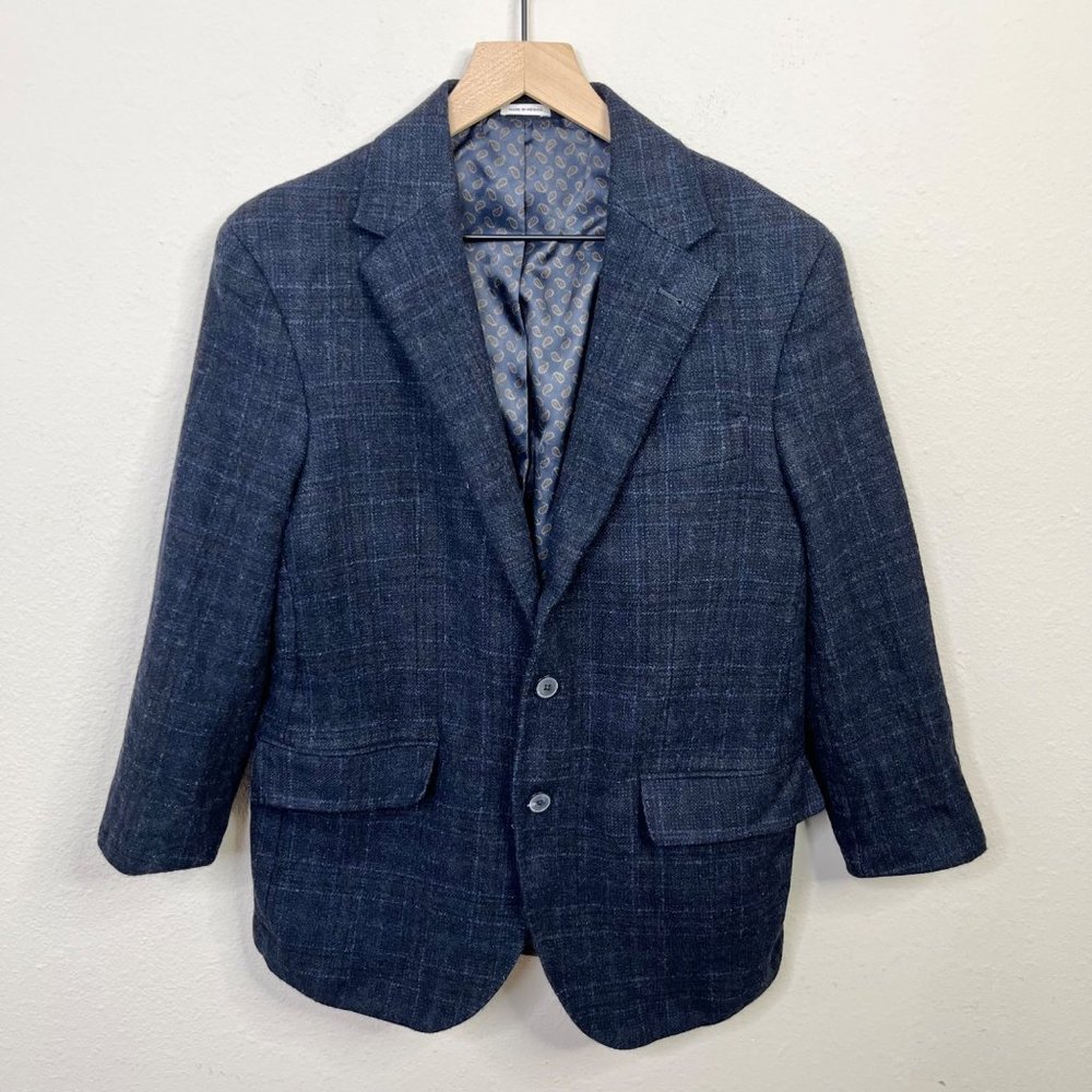 Joseph Abboud Men Modern Fit Hamilton Soft Wool Jacket Blazer Coat Size 40 Short